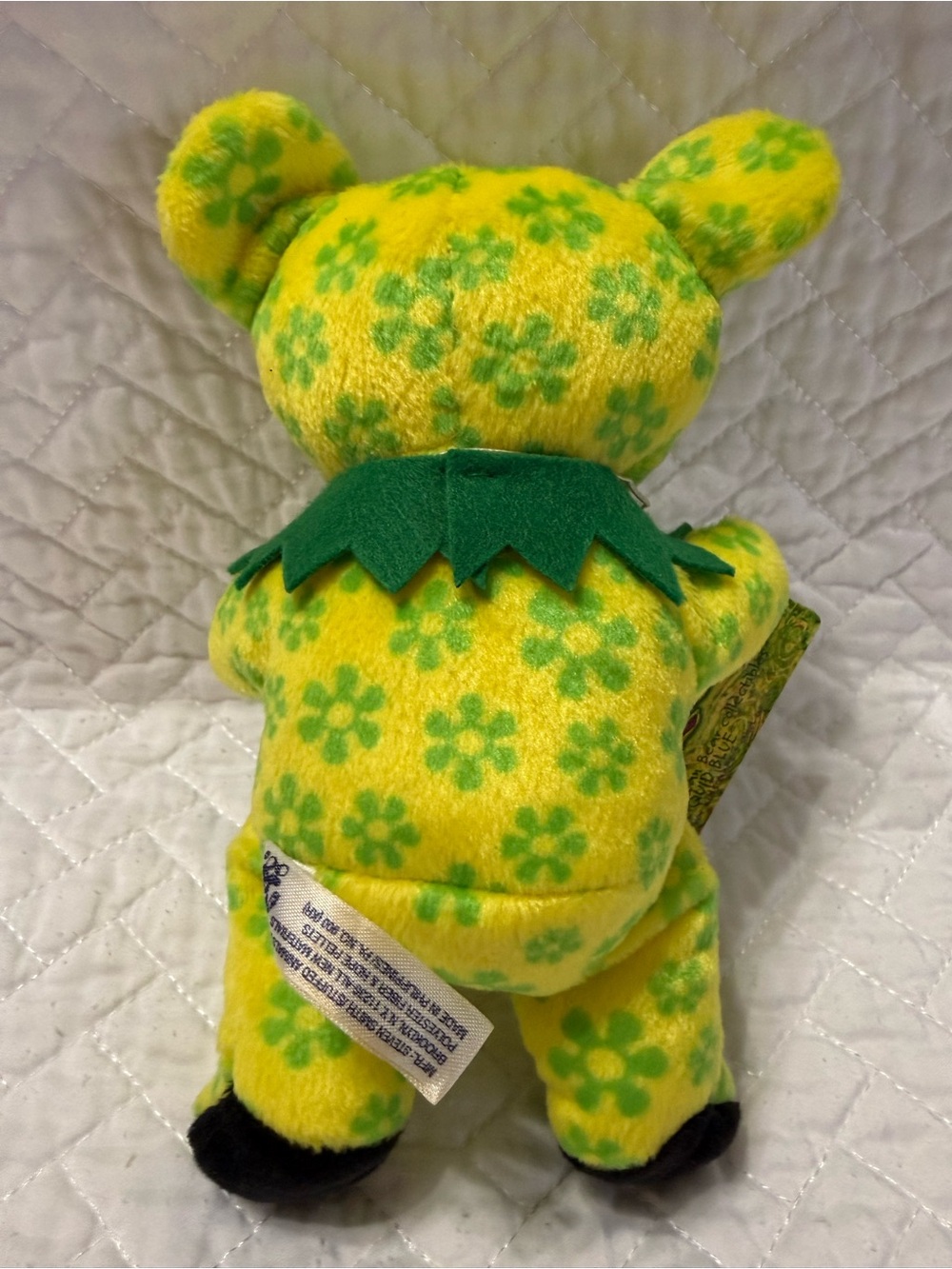 Grateful Dead 7” Plush Beanie Bear Retired Doodah Man NWT Great Condition - Picture 3 of 7